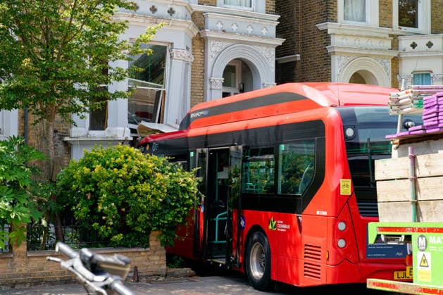 London bus crashed into a property. St Quintin Avenue, London. 3rd July 2026 The scene in Notting Hill, West London, after a bus crashed into a property on St Quintin Avenue., Credit:Aldo Ciarrocchi Avalon UK, London  Copyright: xAldoxCiarrocchix xAvalonx 1114227553