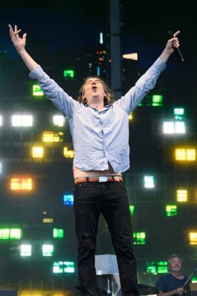 Snow Patrol Perform at Crystal Palace Park, London Lead singer Gary Lightbody of Northern Irish rock band Snow Patrol headlines at Crystal Palace Park in London, England, UK on Friday 3 July 2026., Credit:Justin Ng Avalon UK, England, London, Crystal Palace Park  Copyright: xJustinxNgx xAvalonx 1114244883