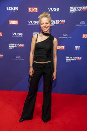 ABB NEWFACES- Kya-Celina Barucki zu Gast beim NEW FACES AWARD STYLE 2026 im Telegraphenamt in Berlin am 03.07.2026 Berlin Deutschland *** ABB NEWFACES: Kya Celina Barucki as a guest at the NEW FACES AWARD STYLE 2026 at the Telegraphenamt in Berlin on July 3, 2026, Berlin, Germany