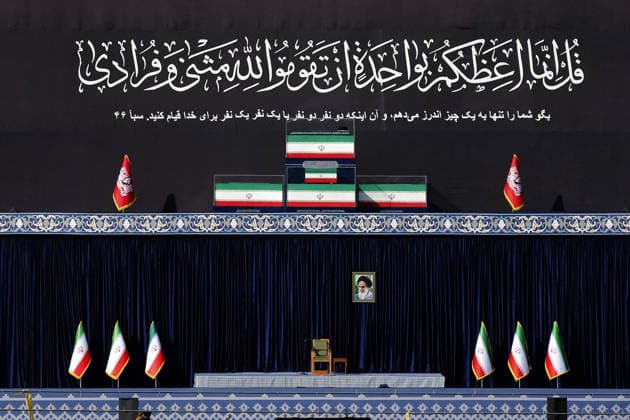 Thousands gather in Tehran for farewell ceremony of former Iranian Supreme Leader Ali Khamenei TEHRAN, IRAN - JULY 4: The coffin of former Iranian Supreme Leader Ali Khamenei is placed at the ceremony venue ahead of a farewell ceremony at Imam Khomeini Mosalla Mosque in Tehran, Iran, on July 4, 2026. Khamenei was killed in a joint U.S.-Israeli attack on Iran on Feb. 28. Fatemeh Bahrami Anadolu Tehran Iran. Editorial use only. Please get in touch for any other usage.  Copyright: x2026xAnadoluxFatemehxBahramix