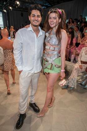 ABB HOERMANSEDER- Olcay Oezdemir und Klaudia Giez zu Gast auf der Marina Hoermanseder Runway Show Spring Summer 2027 bei der Fashion Week Berlin im Haus der Visionaere in Berlin am 03.07.2026 Berlin Deutschland *** ABB HOERMANSEDER s Olcay Oezdemir and Klaudia Giez attended the Marina Hoermanseder Spring Summer 2027 Runway Show at Berlin Fashion Week at the Haus der Visionaere in Berlin on July 3, 2026, Berlin, Germany