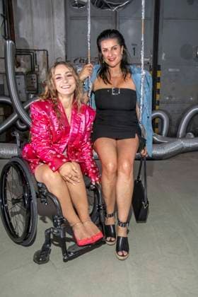 ABB HOERMANSEDER- Kristina Vogel und Stefanie Dettman zu Gast auf der Marina Hoermanseder Runway Show Spring Summer 2027 bei der Fashion Week Berlin im Haus der Visionaere in Berlin am 03.07.2026 Berlin Deutschland *** ABB HOERMANSEDER s Kristina Vogel and Stefanie Dettman attended the Marina Hoermanseder Spring Summer 2027 Runway Show during Berlin Fashion Week at the Haus der Visionaere in Berlin on July 3, 2026, Berlin, Germany