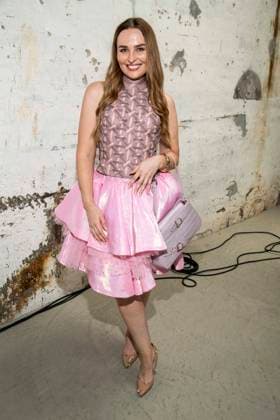 ABB HOERMANSEDER- Jana Riva zu Gast auf der Marina Hoermanseder Runway Show Spring Summer 2027 bei der Fashion Week Berlin im Haus der Visionaere in Berlin am 03.07.2026 Berlin Deutschland *** ABB HOERMANSEDER Jana Riva attended the Marina Hoermanseder Spring Summer 2027 Runway Show at Berlin Fashion Week at the Haus der Visionaere in Berlin on July 3, 2026, Berlin, Germany