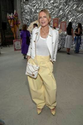 ABB HOERMANSEDER- Tamara Graefin von Nayhauss zu Gast auf der Marina Hoermanseder Runway Show Spring Summer 2027 bei der Fashion Week Berlin im Haus der Visionaere in Berlin am 03.07.2026 Berlin Deutschland *** ABB HOERMANSEDER Tamara Countess von Nayhauss attended the Marina Hoermanseder Spring Summer 2027 Runway Show at Berlin Fashion Week at the Haus der Visionäre in Berlin on July 3, 2026, Berlin, Germany