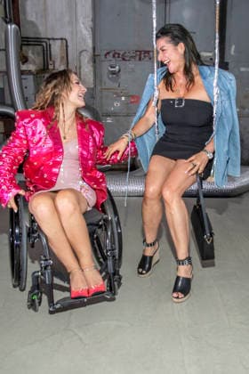 ABB HOERMANSEDER- Kristina Vogel und Stefanie Dettman zu Gast auf der Marina Hoermanseder Runway Show Spring Summer 2027 bei der Fashion Week Berlin im Haus der Visionaere in Berlin am 03.07.2026 Berlin Deutschland *** ABB HOERMANSEDER s Kristina Vogel and Stefanie Dettman attended the Marina Hoermanseder Spring Summer 2027 Runway Show during Berlin Fashion Week at the Haus der Visionaere in Berlin on July 3, 2026, Berlin, Germany