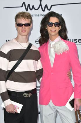 Luis Flügel und Alexavius Hill bei der Marina Hoermanseder Fashion Show auf der Berlin Fashion Week S S 2027 im Haus der Visionäre. Berlin, 03.07.2026 *** Luis Flügel and Alexavius Hill at the Marina Hoermanseder Fashion Show during Berlin Fashion Week S S 2027 at the Haus der Visionäre in Berlin, July 3, 2026 Foto:xM.xBehrensx xFuturexImagex hoermannseder_6701