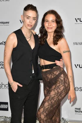 Laura Tashina mit Freundin Alina Effertz bei der Marina Hoermanseder Fashion Show auf der Berlin Fashion Week S S 2027 im Haus der Visionäre. Berlin, 03.07.2026 *** Laura Tashina with her friend Alina Effertz at the Marina Hoermanseder fashion show during Berlin Fashion Week S S 2027 at the Haus der Visionäre in Berlin, July 3, 2026 Foto:xM.xBehrensx xFuturexImagex hoermannseder_6709