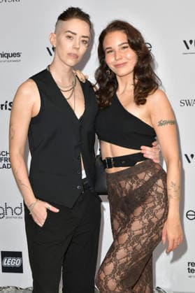 Laura Tashina mit Freundin Alina Effertz bei der Marina Hoermanseder Fashion Show auf der Berlin Fashion Week S S 2027 im Haus der Visionäre. Berlin, 03.07.2026 *** Laura Tashina with her friend Alina Effertz at the Marina Hoermanseder fashion show during Berlin Fashion Week S S 2027 at the Haus der Visionäre in Berlin, July 3, 2026 Foto:xM.xBehrensx xFuturexImagex hoermannseder_6710
