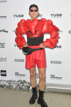Janus the Bouncer bei der Marina Hoermanseder Fashion Show auf der Berlin Fashion Week S S 2027 im Haus der Visionäre. Berlin, 03.07.2026 *** Janus the Bouncer at the Marina Hoermanseder Fashion Show during Berlin Fashion Week S S 2027 at the Haus der Visionäre in Berlin, July 3, 2026 Foto:xM.xBehrensx xFuturexImagex hoermannseder_6731