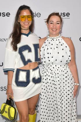 Zora Alber und Claudia Campus bei der Marina Hoermanseder Fashion Show auf der Berlin Fashion Week S S 2027 im Haus der Visionäre. Berlin, 03.07.2026 *** Zora Alber and Claudia Campus at the Marina Hoermanseder Fashion Show during Berlin Fashion Week S S 2027 at the Haus der Visionäre in Berlin, July 3, 2026 Foto:xM.xBehrensx xFuturexImagex hoermannseder_6735