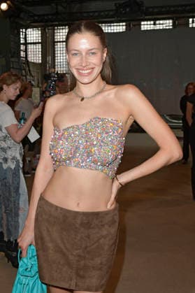 Nicole Poturalski bei der Marina Hoermanseder Fashion Show auf der Berlin Fashion Week S S 2027 im Haus der Visionäre. Berlin, 03.07.2026 *** Nicole Poturalski at the Marina Hoermanseder fashion show during Berlin Fashion Week S S 2027 at the Haus der Visionäre in Berlin, July 3, 2026 Foto:xM.xBehrensx xFuturexImagex hoermannseder_6746
