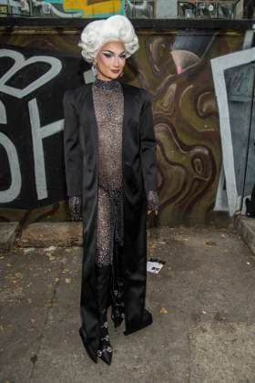 Mode, Berlin Fashion Week, Gäste der Kilian Kerner Modenschau ABB KERNER- Candy Crash zu Gast bei der Kilan Kerner SPRING SUMMER 2027 auf der Fashion Week in der Skaterhalle in Berlin am 03.07.2026 Berlin Deutschland *** ABB KERNER Candy Crash to appear at the Kilan Kerner SPRING SUMMER 2027 show during Fashion Week at the Skaterhalle in Berlin on July 3, 2026, Berlin, Germany