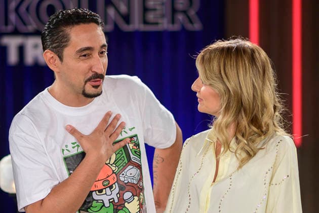 Eko Fresh und Ella Endlich bei der Aufzeichnung der WDR-Talkshow Kölner Treff im WDR Studio BS 3. Köln, 03.07.2026 *** Eko Fresh and Ella Endlich at the taping of the WDR talk show Kölner Treff at WDR Studio BS 3 in Cologne, July 3, 2026 Foto:xW.xRanderathx xFuturexImagex koelner_treff0307_6720