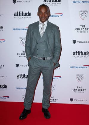 Eric Underwood attends the Peugeot Attitude PRIDE Awards Europe 2026, supported by British Airways, at The Chancery Rosewood in London, England. UK. Friday 3rd July 2026. Copyright: xJamesxWarrenx PRIDE AWARDS EUROPE 20268