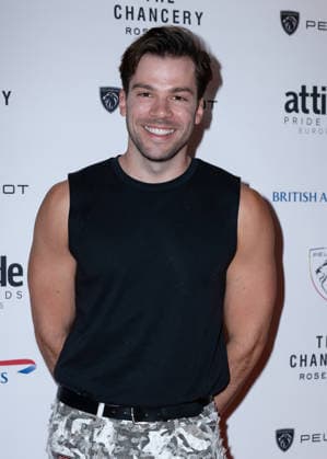 Joel Wood attends the Peugeot Attitude PRIDE Awards Europe 2026, supported by British Airways, at The Chancery Rosewood in London, England. UK. Friday 3rd July 2026. Copyright: xJamesxWarrenx PRIDE AWARDS EUROPE 202634