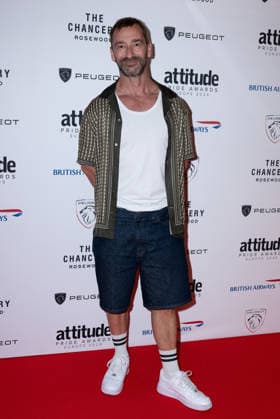 Charlie Condou attends the Peugeot Attitude PRIDE Awards Europe 2026, supported by British Airways, at The Chancery Rosewood in London, England. UK. Friday 3rd July 2026. Copyright: xJamesxWarrenx PRIDE AWARDS EUROPE 202636