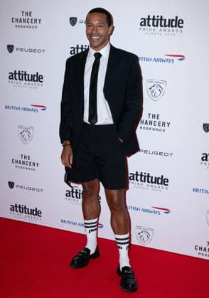Michael Gunning attends the Peugeot Attitude PRIDE Awards Europe 2026, supported by British Airways, at The Chancery Rosewood in London, England. UK. Friday 3rd July 2026. Copyright: xJamesxWarrenx PRIDE AWARDS EUROPE 202611