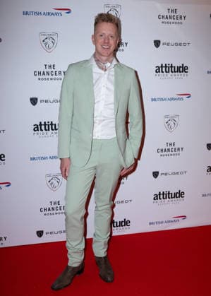 James Barr attends the Peugeot Attitude PRIDE Awards Europe 2026, supported by British Airways, at The Chancery Rosewood in London, England. UK. Friday 3rd July 2026. Copyright: xJamesxWarrenx PRIDE AWARDS EUROPE 202654