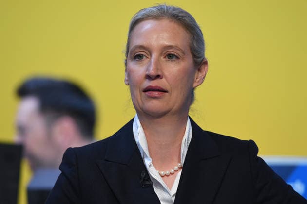 17. Bundesparteitag der Alternative für Deutschland am 04.07.2026 in der Messe Erfurt in Erfurt Dr. Alice Weidel ( Bundessprecherin und Kanzlerkandidatin AfD ) *** 17th Federal Party Convention of the Alternative for Germany on July 4, 2026, at the Erfurt Exhibition Center in Erfurt; Dr. Alice Weidel, Federal Spokesperson and AfD candidate for chancellor xRx