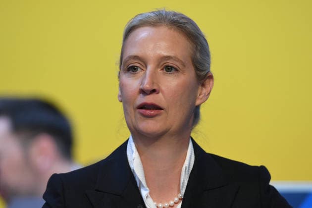 17. Bundesparteitag der Alternative für Deutschland am 04.07.2026 in der Messe Erfurt in Erfurt Dr. Alice Weidel ( Bundessprecherin und Kanzlerkandidatin AfD ) *** 17th Federal Party Convention of the Alternative for Germany on July 4, 2026, at the Erfurt Exhibition Center in Erfurt; Dr. Alice Weidel, Federal Spokesperson and AfD candidate for chancellor xRx