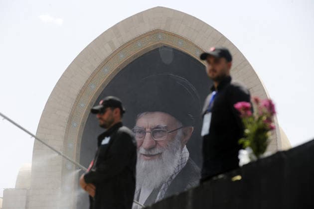Farewell ceremony held for late Iranian Supreme Leader Ali Khamenei TEHRAN, IRAN - JULY 4: ( RESTRICTIONS: NO Access Israel Media Persian Language TV Stations Outside Iran Strictly No Access BBC Persian VOA Persian Manoto TV Iran International TV ) A farewell ceremony held for late Iranian Supreme Leader Ali Khamenei at the Imam Khomeini Mosalla Mosque in the capital city of Tehran on July 4, 2026. Khamenei lost his life in a joint US-Israeli attack on February 28. Following the completion of the extensive state funeral preparations across the capital, thousands gathered at the prominent religious venue to pay their final respects to the country s former leader. Fatemeh Bahrami Anadolu Tehran Iran. Editorial use only. Please get in touch  Copyright: x2026xAnadoluxFatemehxBahramix