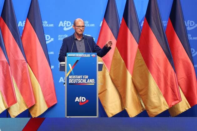 Erfurt, Thüringen, Deutschland, 04.07.2026: Messe: AfD-Bundesparteitag: Stefan Möller *** Erfurt, Thuringia, Germany, July 4, 2026, AfD Federal Party Convention, Stefan Möller Copyright: xdtsxNachrichtenagenturx dts_126334