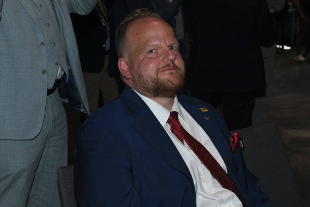 17. Bundesparteitag der Alternative für Deutschland am 04.07.2026 in der Messe Erfurt in Erfurt Sven Werner Tritschler ( 1. Stellv. Bundessprecher AfD ) *** 17th Federal Party Convention of the Alternative for Germany on July 4, 2026, at the Erfurt Exhibition Center in Erfurt; Sven Werner Tritschler, 1st Deputy Federal Spokesperson for the AfD xRx