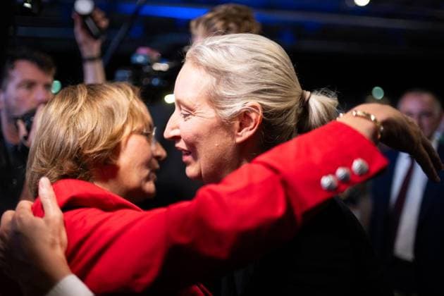 AFD - BUNDESPARTEITAG 2026 IN DER MESSE ERFURT ** NUR FÜR REDAKTIONELLE ZWECKE ** EDITORIAL USE ONLY **<p>04 07 2026-Erfurt: Bundesparteitag der AfD (Alternative für Deutschland) Auf dem Parteitag soll unter anderem der Bundesvorstand der AfD neu gewählt werden. im Foto: Alice Weidel, Bundesvorsitzende und Fraktionsvorsitzende der AfD nach ihrer erneuten Wahl zur Bundesvorsitzenden. ( Deutschland Thueringen Erfurt Copyright: SaschaxFromm *** AFD NATIONAL PARTY CONVENTION 2026 AT THE ERFURT EXHIBITION CENTER ** FOR EDITORIAL PURPOSES ONLY ** EDITORIAL USE ONLY ** July 4, 2026 Erfurt Federal Party Convention of the AfD (Alternative for Germany) Among other things, the AfD’s Federal Executive Board is to be re-elected at the party co Copyright: SaschaxFromm doc86kkmlly0uojzyibfv7 ,EDITORIAL USE ONLY