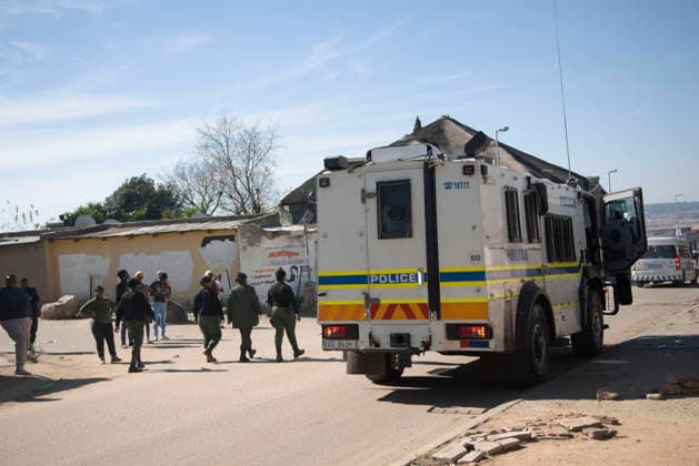 July 4, 2026, Pretoria, Gauteng, South Africa: PRETORIA, SOUTH AFRICA JULY 04: March and March protest during a march against illegal immigrants in Olievenhoutbosch on July 04, 2026 in Pretoria, South Africa. It is reported that the group is calling on the police to intervene on high crimes allegedly caused by illegal immigrants. Pretoria South Africa  - ZUMAd214 20260704_znp_d214_021 Copyright: xManashxDasx
