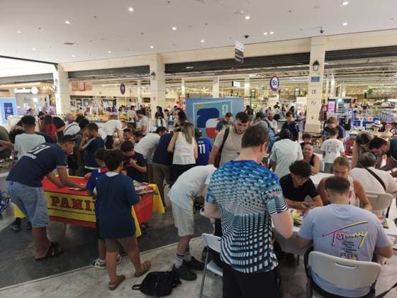 FIFA World Cup 2026 Panini sticker swap event in Montesson MONTESSON, FRANCE - JULY 4: Collectors and football fans take part in a FIFA World Cup 2026 Panini sticker swap event at a shopping mall in Montesson, in the Paris region, on July 4, 2026. Participants exchange stickers from the tournament s official Panini sticker album to complete their collections during the FIFA World Cup 2026. Umit Donmez Anadolu Montesson France. Editorial use only. Please get in touch for any other usage.  Copyright: x2026xAnadoluxUmitxDonmezx
