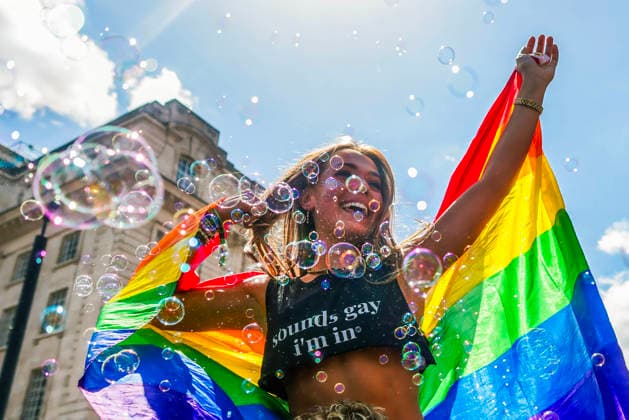 News Themen der Woche KW27 News Bilder des Tages . 04 07 2026. London, United Kingdom. Pride in London Parade 2026. Pride in London 2026 a celebration of LGBTQ+ pride, with a parade through Piccadilly to performances on stage at Trafalgar Square.  xMartynxWheatleyx xi-Imagesx IIM-26883-0001