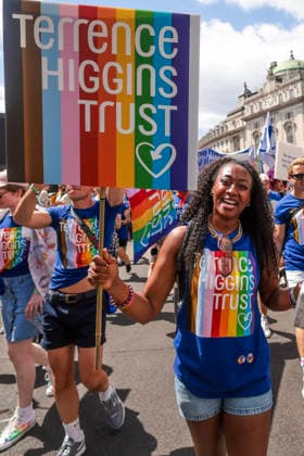 . 04 07 2026. London, United Kingdom. Pride in London Parade 2026. Pride in London 2026 a celebration of LGBTQ+ pride, with a parade through Piccadilly to performances on stage at Trafalgar Square.  xMartynxWheatleyx xi-Imagesx IIM-26883-0007