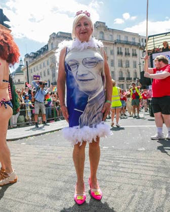 . 04 07 2026. London, United Kingdom. Pride in London Parade 2026. Pride in London 2026 a celebration of LGBTQ+ pride, with a parade through Piccadilly to performances on stage at Trafalgar Square.  xMartynxWheatleyx xi-Imagesx IIM-26883-0031