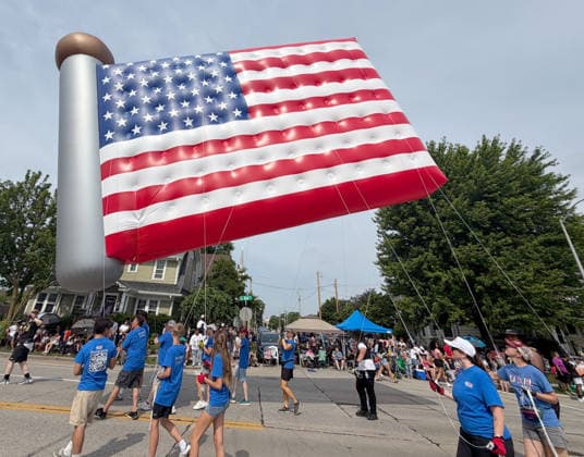 July 4, 2026, Racine, Wisconsin, USA: Racine, Wisconsin hosted its 90th annual 4th of July parade on Main Street July 4, 2026.The theme was Ã¢â‚¬oeHappy 250 America. Racine USA  - ZUMAh154 20260704_znp_h154_014 Copyright: xMarkxHertzbergx