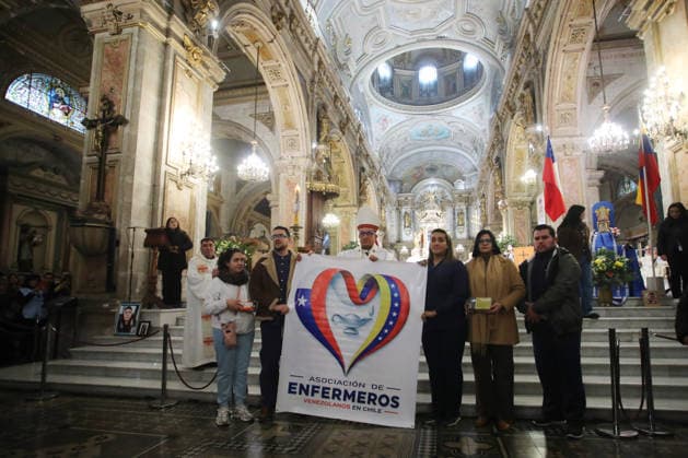 Santiago, July 4, 2026 A Holy Mass is being held at the Metropolitan Cathedral of Santiago for the victims of the earthquake in Venezuela and for the country’s reconstruction. Jonnathan Oyarzun Aton Chile, Santiago, Chile Aton 1169934  Copyright: JONNATHANxOYARZUN ATONxCHILE