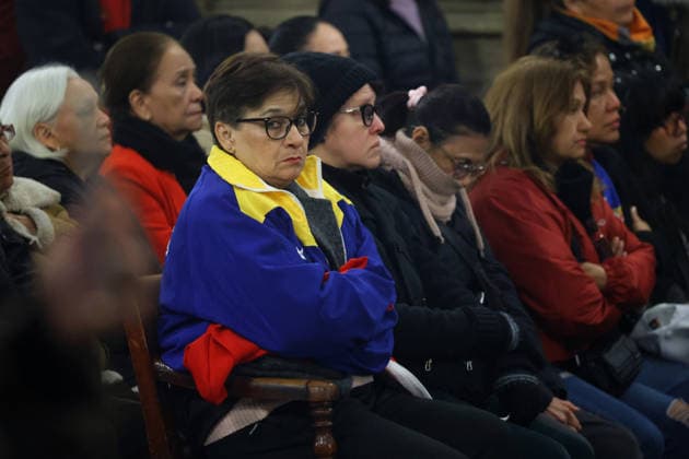 Santiago, July 4, 2026 A Holy Mass is being held at the Metropolitan Cathedral of Santiago for the victims of the earthquake in Venezuela and for the country’s reconstruction. Jonnathan Oyarzun Aton Chile, Santiago, Chile Aton 1169948  Copyright: JONNATHANxOYARZUN ATONxCHILE