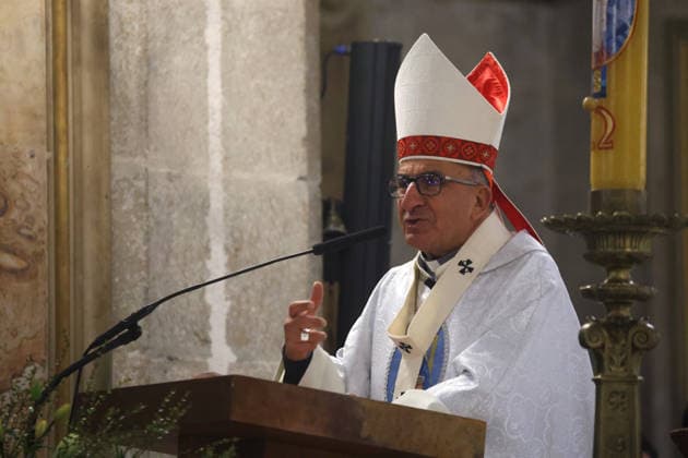 Santiago, July 4, 2026 A Holy Mass is being celebrated at the Metropolitan Cathedral of Santiago for the victims of the earthquake in Venezuela and for the country’s reconstruction. Jonnathan Oyarzun Aton Chile, Santiago, Chile Aton 1169960  Copyright: JONNATHANxOYARZUN ATONxCHILE