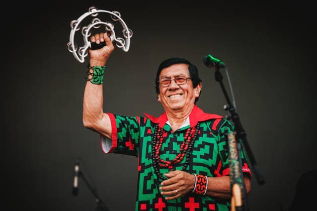 Entertainment Bilder des Tages Los Mirlos live at Roskilde Festival 2026 Roskilde, Denmark. 04th, July 2026. The Peruvian cumbia band Los Mirlos performs a live concert during the Danish music festival Roskilde Festival 2026 in Roskilde. Denmark, Roskilde  Copyright: xGonzalesxPhoto ChristianxHjorthx