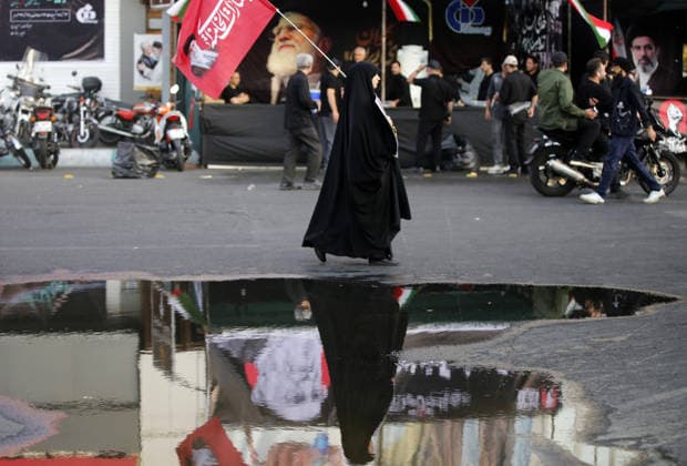 Farewell ceremony for Iran s former leader Khamenei in Tehran TEHRAN, IRAN - JULY 04: ( RESTRICTIONS: NO Access Israel Media Persian Language TV Stations Outside Iran Strictly No Access BBC Persian VOA Persian Manoto TV Iran International TV ) People attend a memorial ceremony held at the Imam Khomeini Mosalla Mosque for Iran s former leader, Ali Khamenei, who was killed in the U.S.-Israeli attack, in Tehran, Iran on July 04, 2026. Thousands of people from across Iran as well as from abroad attended the ceremony. Stringer Anadolu Tehran Iran. Editorial use only. Please get in touch for any other usage.  Copyright: x2026xAnadoluxStringerx
