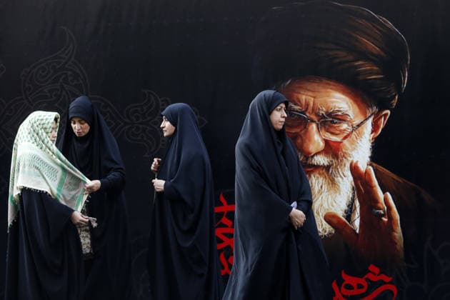 Farewell ceremony for Iran s former leader Khamenei in Tehran TEHRAN, IRAN - JULY 04: ( RESTRICTIONS: NO Access Israel Media Persian Language TV Stations Outside Iran Strictly No Access BBC Persian VOA Persian Manoto TV Iran International TV ) People attend a memorial ceremony held at the Imam Khomeini Mosalla Mosque for Iran s former leader, Ali Khamenei, who was killed in the U.S.-Israeli attack, in Tehran, Iran on July 04, 2026. Thousands of people from across Iran as well as from abroad attended the ceremony. Stringer Anadolu Tehran Iran. Editorial use only. Please get in touch for any other usage.  Copyright: x2026xAnadoluxStringerx