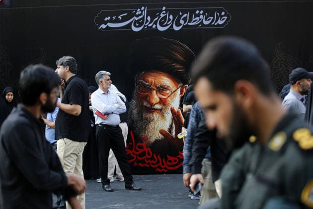 Farewell ceremony for Iran s former leader Khamenei in Tehran TEHRAN, IRAN - JULY 04: ( RESTRICTIONS: NO Access Israel Media Persian Language TV Stations Outside Iran Strictly No Access BBC Persian VOA Persian Manoto TV Iran International TV ) People attend a memorial ceremony held at the Imam Khomeini Mosalla Mosque for Iran s former leader, Ali Khamenei, who was killed in the U.S.-Israeli attack, in Tehran, Iran on July 04, 2026. Thousands of people from across Iran as well as from abroad attended the ceremony. Stringer Anadolu Tehran Iran. Editorial use only. Please get in touch for any other usage.  Copyright: x2026xAnadoluxStringerx