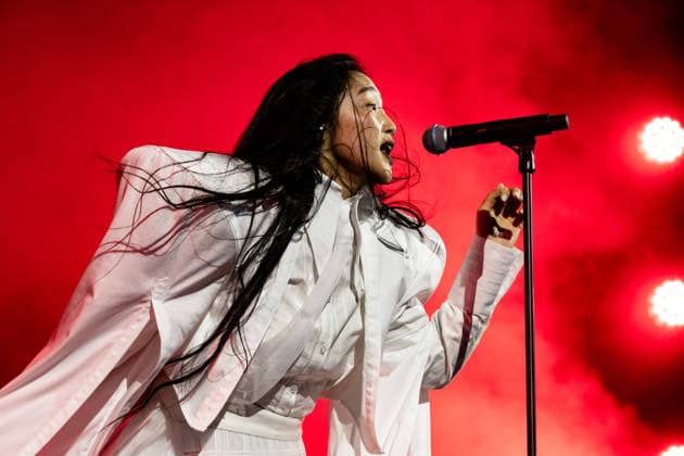 Audrey Nuna live at Roskilde Festival 2026 Roskilde, Denmark. 04th, July 2026. The American singer and rapper Audrey Nuna performs a live concert during the Danish music festival Roskilde Festival 2026 in Roskilde. Denmark, Roskilde  Copyright: xGonzalesxPhoto ErlingxBrodersenx