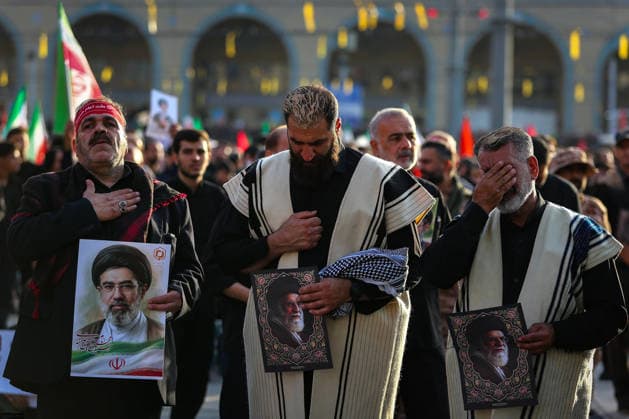 Thousands gathered at Tehran s Grand Musalla , as funeral rites began for the late Supreme Leader Ayatollah Ali Khamenei and members of his family in Tehran, Iran on Saturday on July 4, 2026. Mourners beat their chests and chanted Revenge, Revenge while throngs filled the capital at dawn to bid a final farewell to the long?time leader. Khamenei, who ruled Iran for more than three decades, was killed in U.S.–Israeli strikes in late February, an attack that ignited a regional war. photo by KHAMENEI.IR  IRN2026070408 ThexIranianxsupremexleaderxoffic