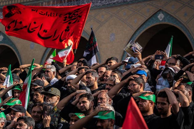 Thousands gathered at Tehran s Grand Musalla , as funeral rites began for the late Supreme Leader Ayatollah Ali Khamenei and members of his family in Tehran, Iran on Saturday on July 4, 2026. Mourners beat their chests and chanted Revenge, Revenge while throngs filled the capital at dawn to bid a final farewell to the long?time leader. Khamenei, who ruled Iran for more than three decades, was killed in U.S.–Israeli strikes in late February, an attack that ignited a regional war. photo by KHAMENEI.IR  IRN2026070419 ThexIranianxsupremexleaderxoffic