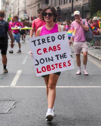. 04 07 2026. London, United Kingdom. Pride in London Parade 2026. Pride in London 2026 a celebration of LGBTQ+ pride, with a parade through Piccadilly to performances on stage at Trafalgar Square.  xMartynxWheatleyx xi-Imagesx IIM-26883-0045
