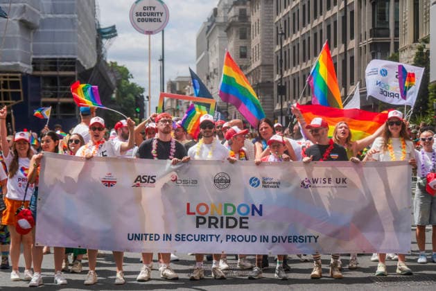 . 04 07 2026. London, United Kingdom. Pride in London Parade 2026. Pride in London 2026 a celebration of LGBTQ+ pride, with a parade through Piccadilly to performances on stage at Trafalgar Square.  xMartynxWheatleyx xi-Imagesx IIM-26883-0047