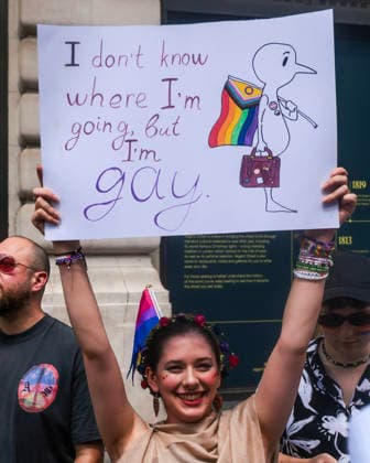 . 04 07 2026. London, United Kingdom. Pride in London Parade 2026. Pride in London 2026 a celebration of LGBTQ+ pride, with a parade through Piccadilly to performances on stage at Trafalgar Square.  xMartynxWheatleyx xi-Imagesx IIM-26883-0063