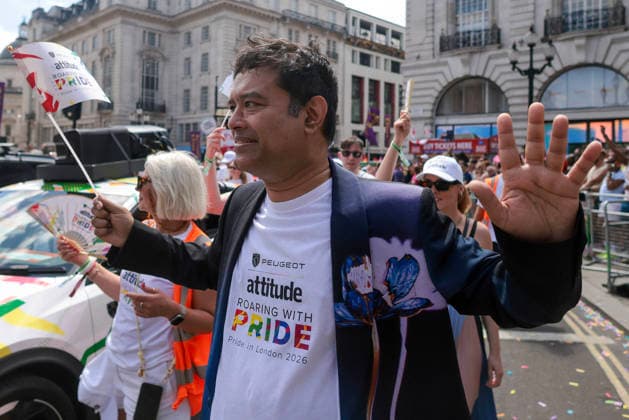 . 04 07 2026. London, United Kingdom. Pride in London Parade 2026. Pride in London 2026 a celebration of LGBTQ+ pride, with a parade through Piccadilly to performances on stage at Trafalgar Square.  xMartynxWheatleyx xi-Imagesx IIM-26883-0068