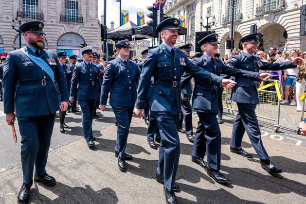 . 04 07 2026. London, United Kingdom. Pride in London Parade 2026. Pride in London 2026 a celebration of LGBTQ+ pride, with a parade through Piccadilly to performances on stage at Trafalgar Square.  xMartynxWheatleyx xi-Imagesx IIM-26883-0072
