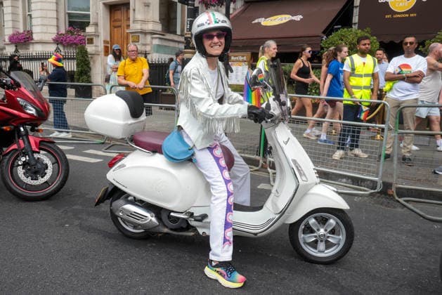 . 04 07 2026. London, United Kingdom. Pride in London Parade 2026. Pride in London 2026 a celebration of LGBTQ+ pride, with a parade through Piccadilly to performances on stage at Trafalgar Square.  xMartynxWheatleyx xi-Imagesx IIM-26883-0075